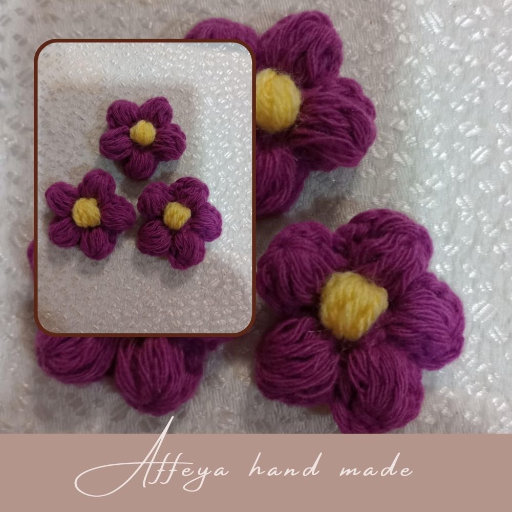 Цветя  5 броя за декорация