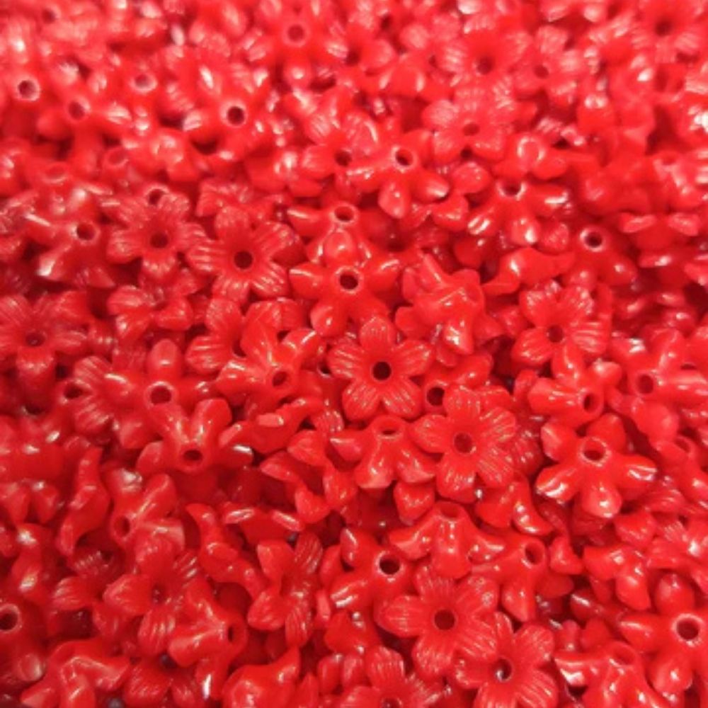 Мъниста за мартеници - "Бели шапчици"