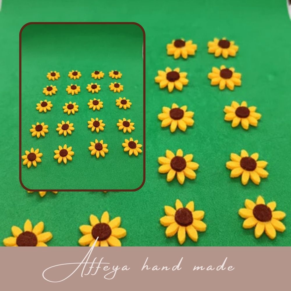 Слънчоглед филц - 10 броя.