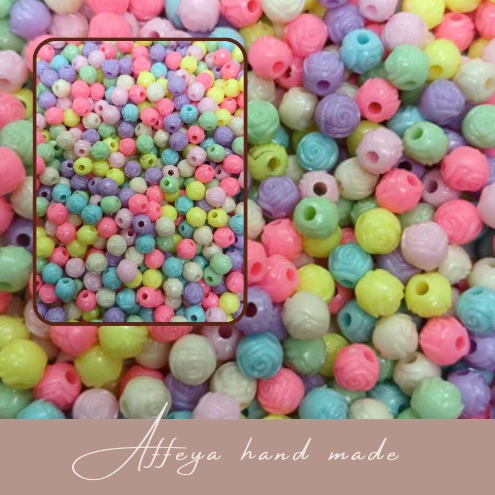 Мъниста за мартеници - "Розички"