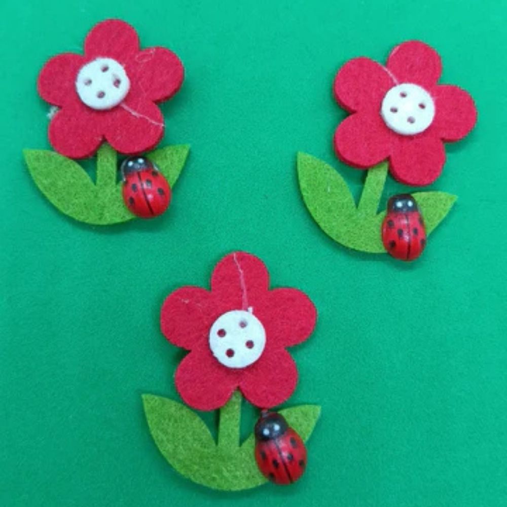 Филц "Цвете" 10 броя