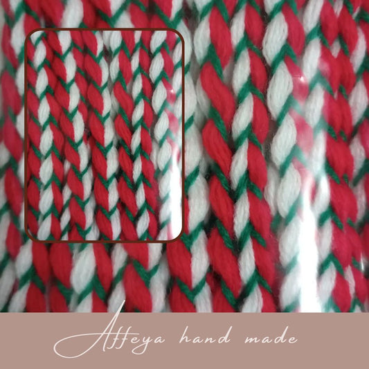 Шнур Рибена кост - Акрил 37 см - 50 бр