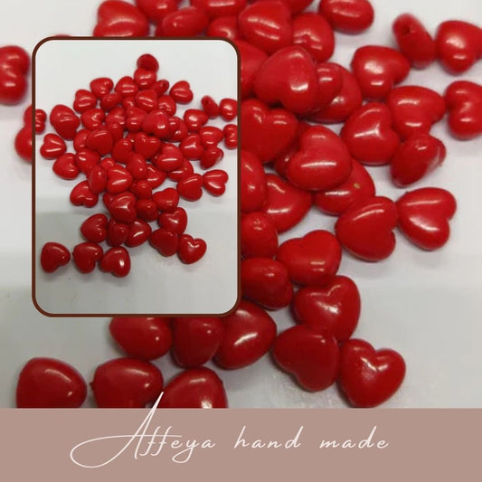 Мъниста за мартеници - "Сърчица"