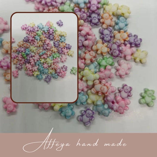 Мъниста за мартеници - "Мечета"