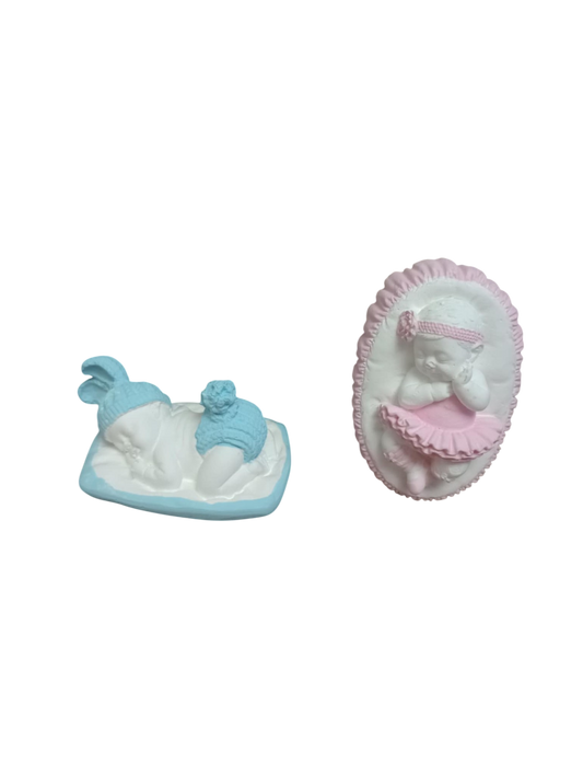 Гипсова отливка "Бебе" за кръщенета