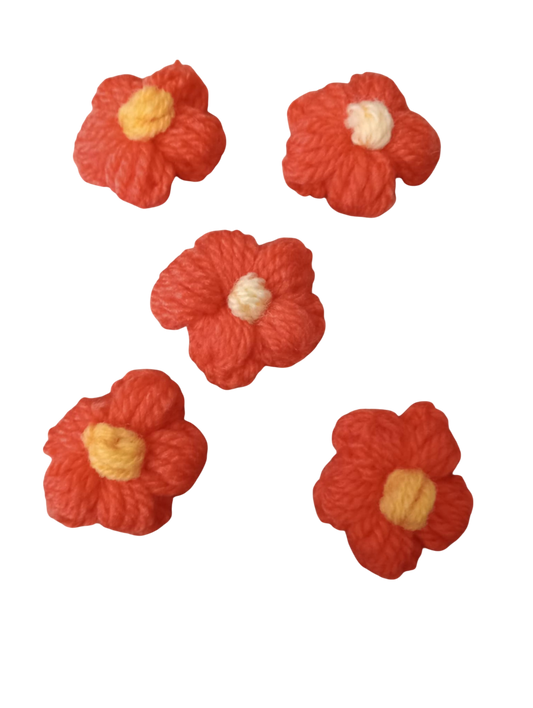 Цветя  5 броя за декорация