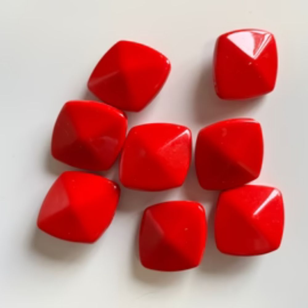 Мъниста за декорация на гривни "Ромбчета"