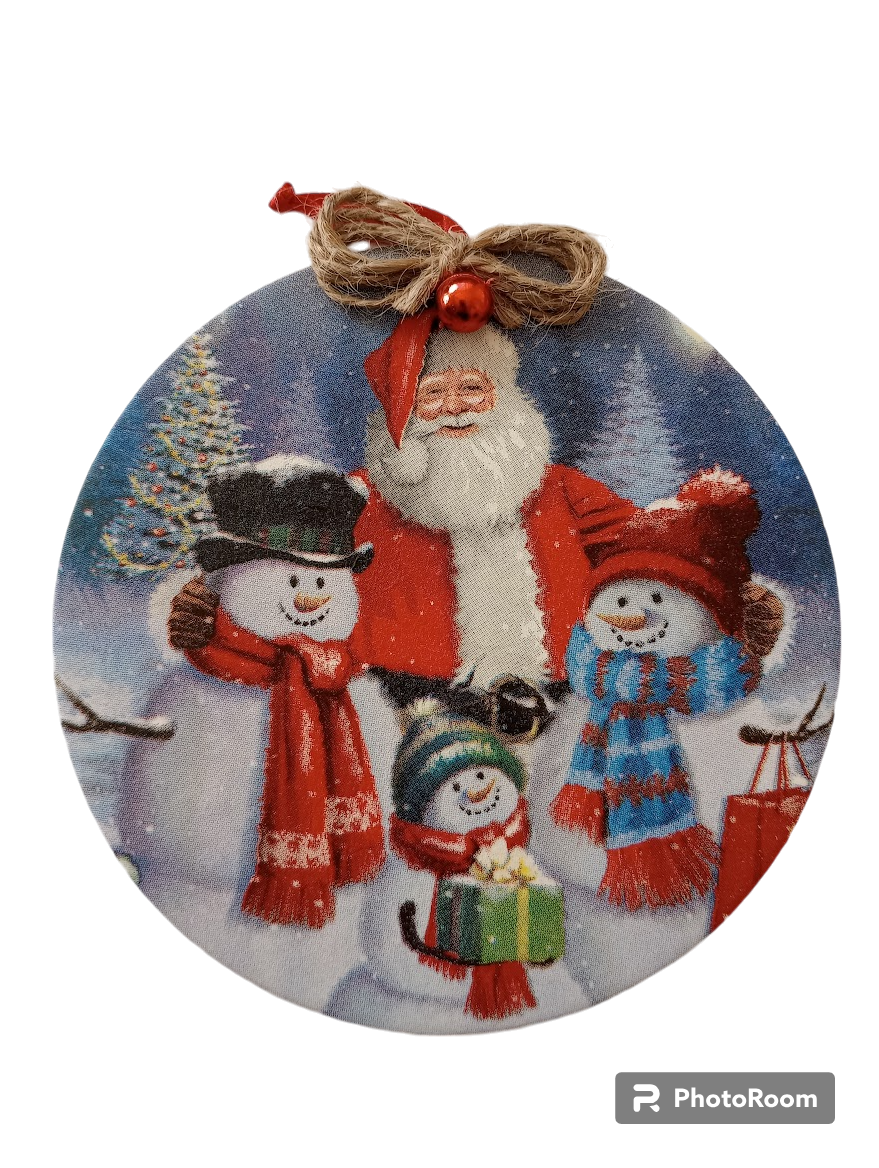 Коледни играчки за елха  15 см.