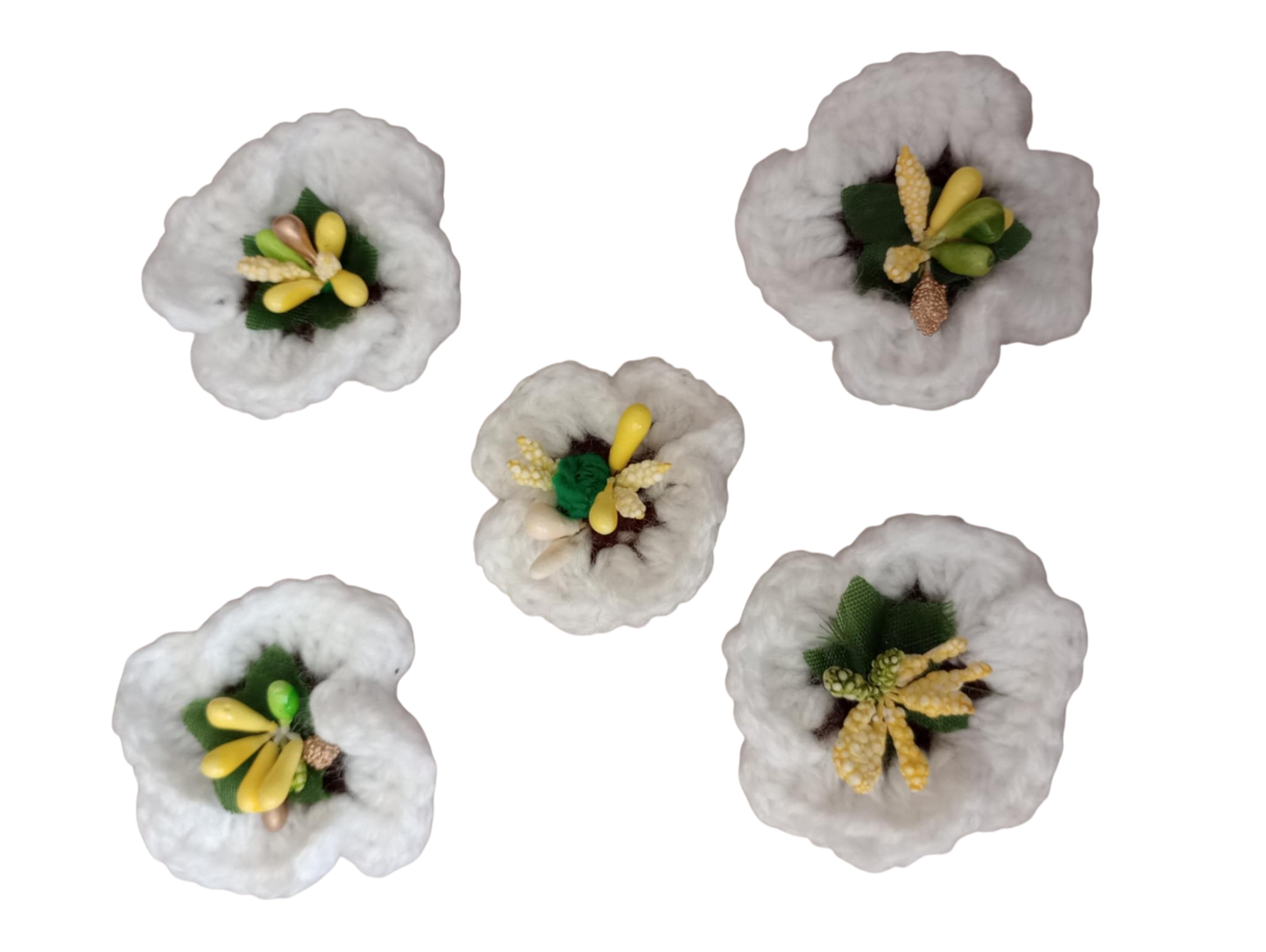 Цветя  5 броя за декорация Мак