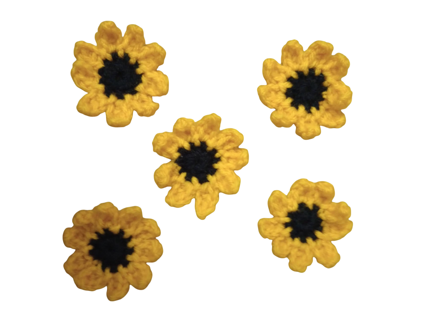 Цветя  5 броя за декорация Слънчоглед