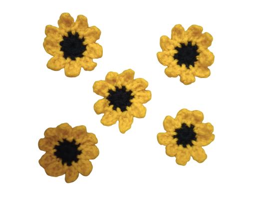 Цветя  5 броя за декорация Слънчоглед