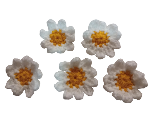 Цветя  5 броя за декорация Маргаритка