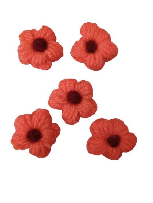 Цветя  5 броя за декорация