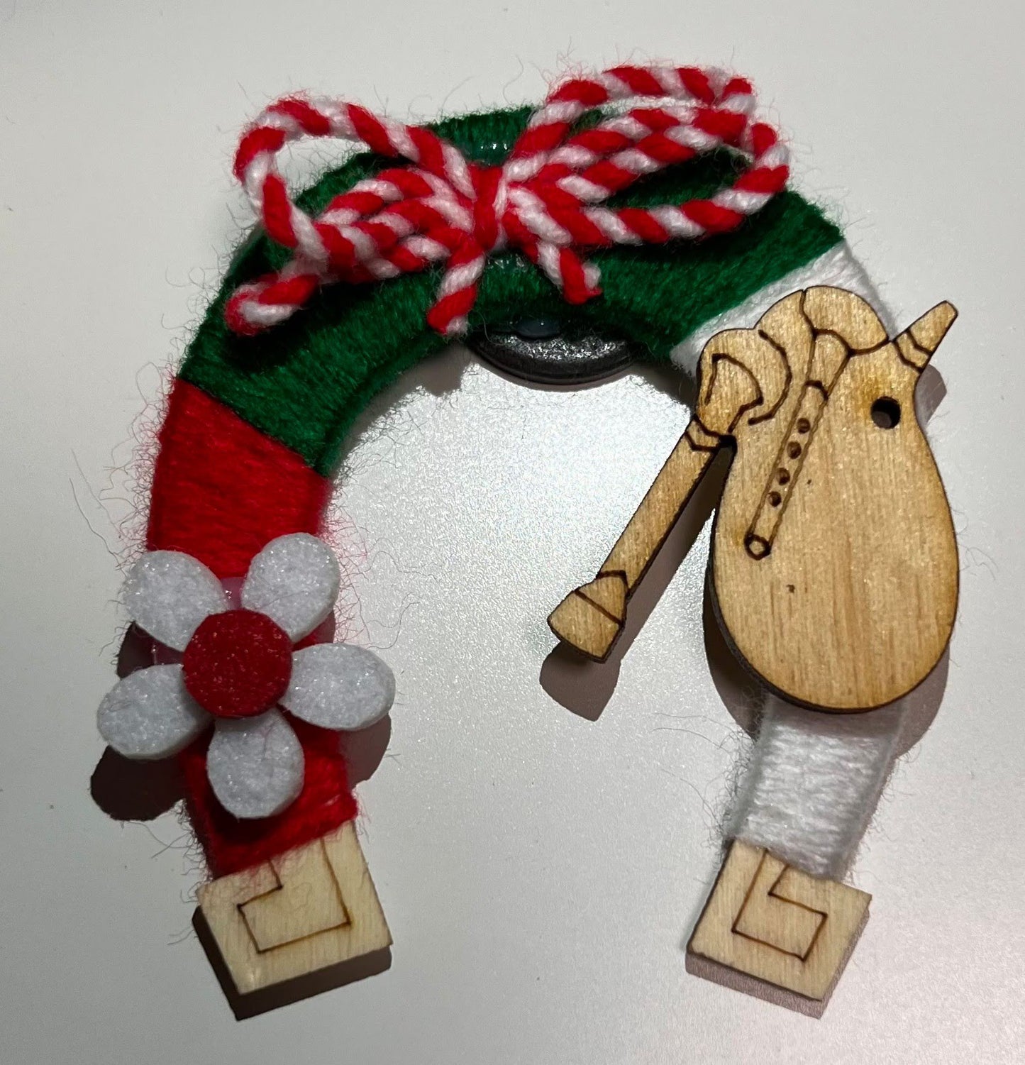 Мартеница подкова микс български мотиви.