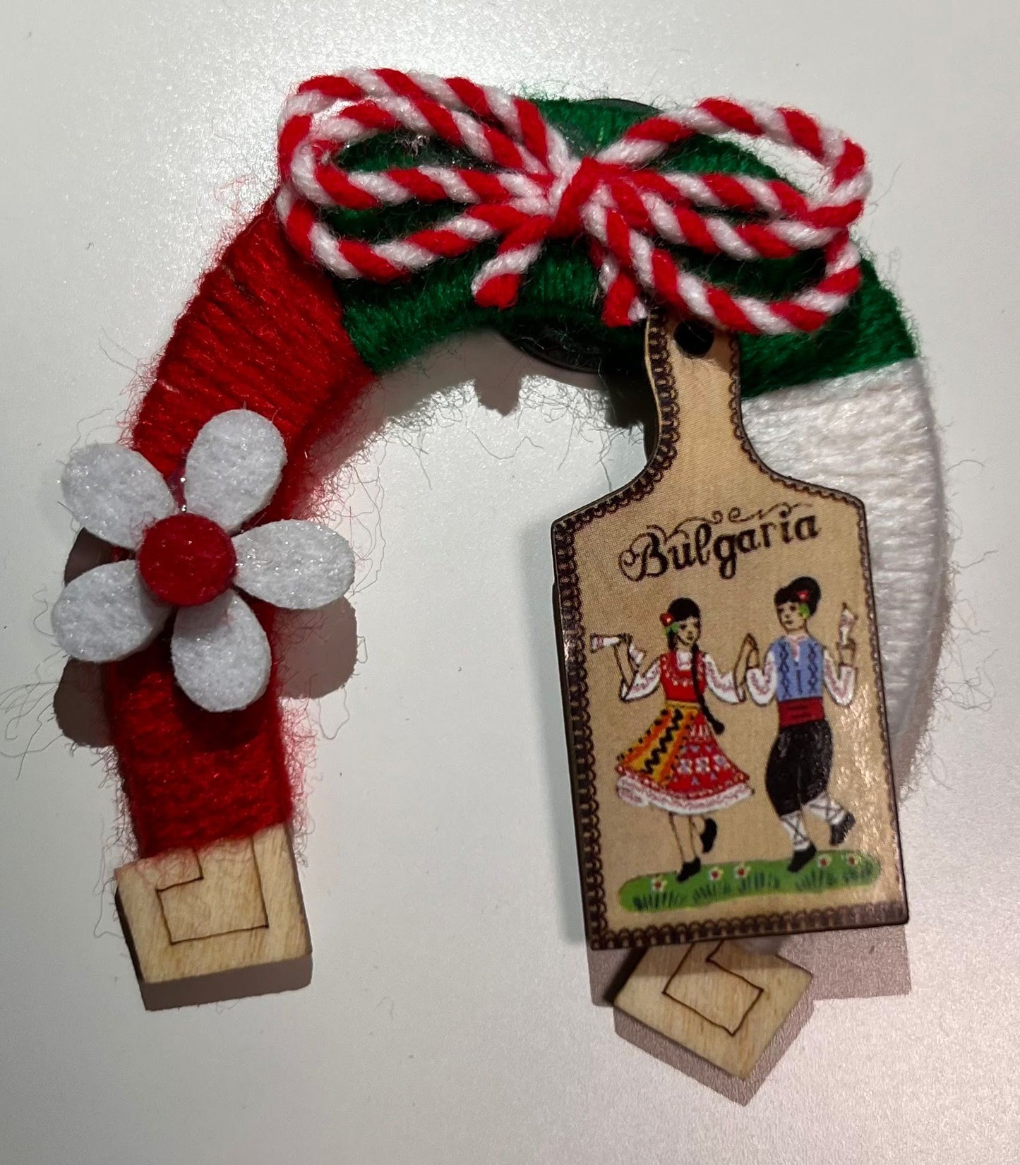 Мартеница подкова микс български мотиви.