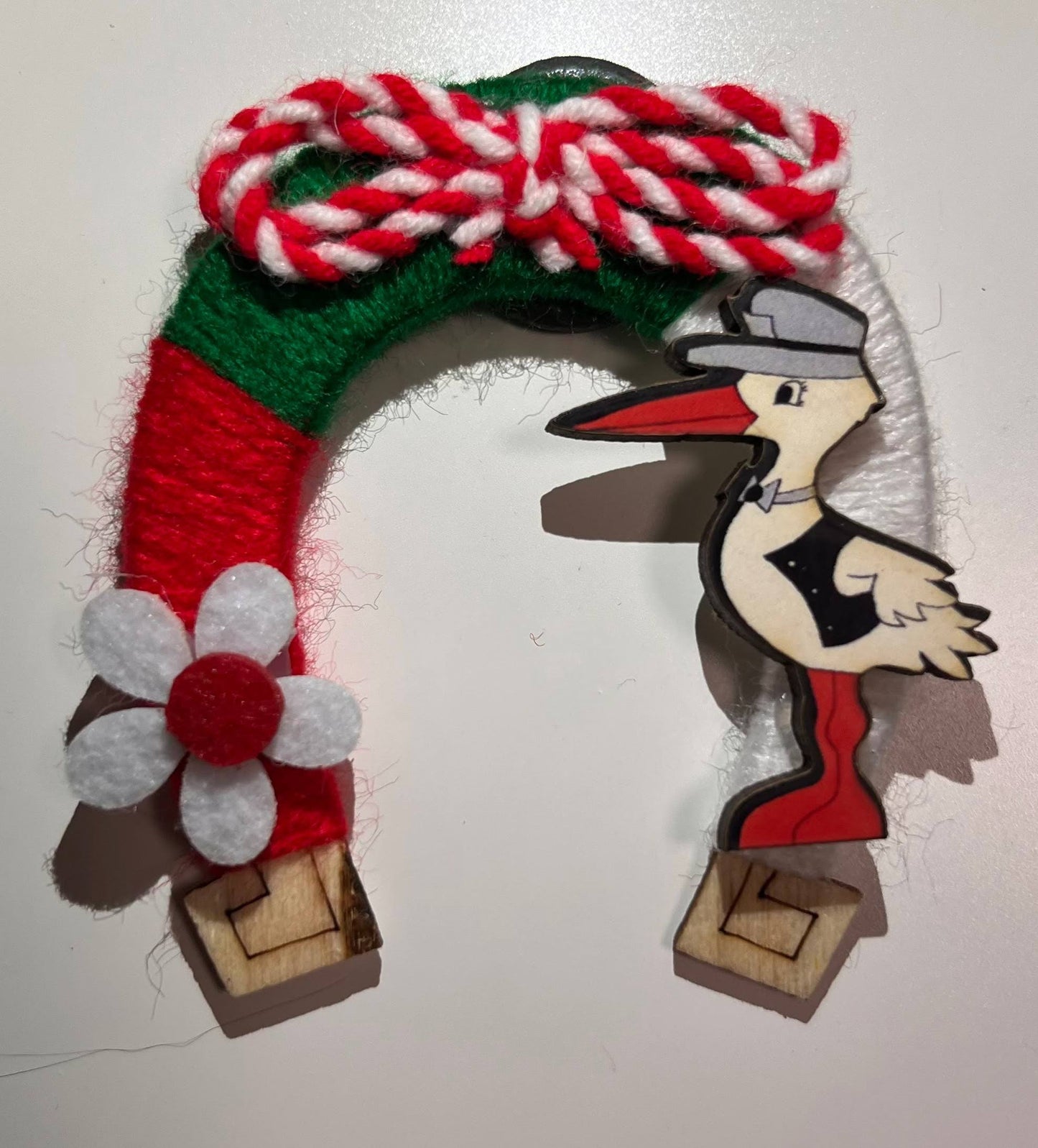 Мартеница подкова микс български мотиви.