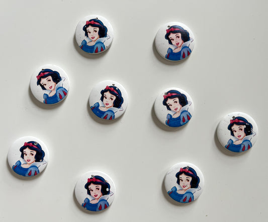 Снежанка - пластмасови кргъчета за декорация 10 броя в пакет