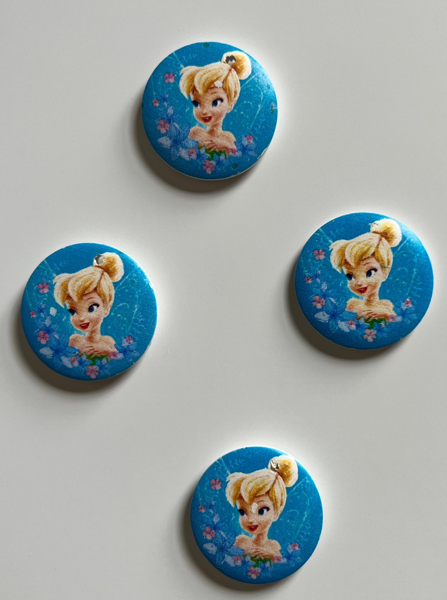 Малечка палечка - пластмасови кргъчета за декорация 10 броя в пакет