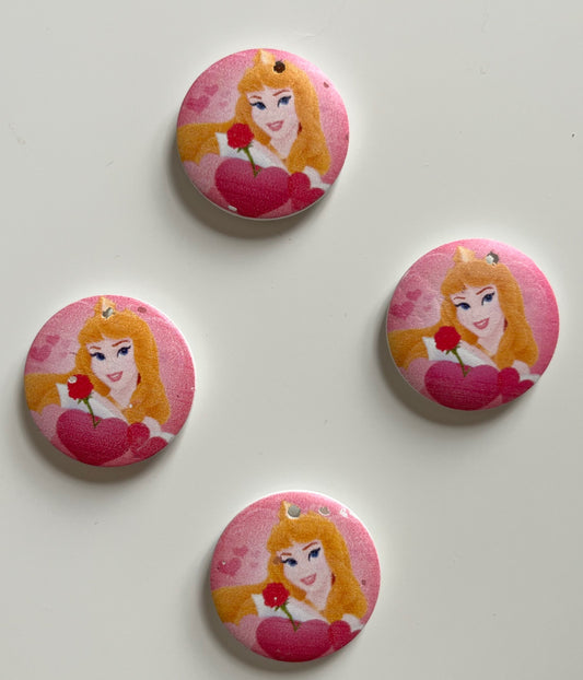 Рапунцел - пластмасови кргъчета за декорация 10 броя в пакет