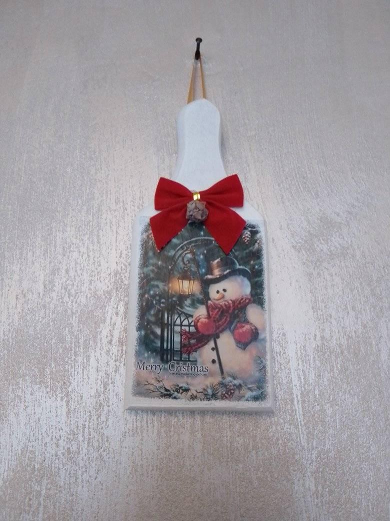 Декоративна коледна дъска